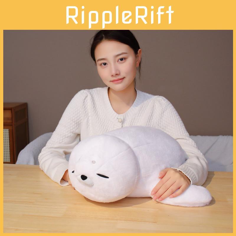 Cute Seal Plush Toy Short Pile Fabric  Childs Bedtime Playroom Doll Decoration