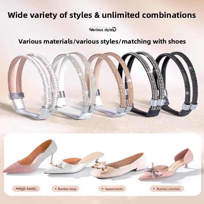 Sandales d'installation sans chute Fixation Chaussures Sangles de réglage