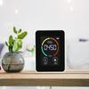 Digitales CO2-Messgerät, Luftqualitätsmonitore, 1200 mAh, mit Temperatur- und Feuchtigkeitssensor für den Bürogebrauch, genaue Luftanalyse