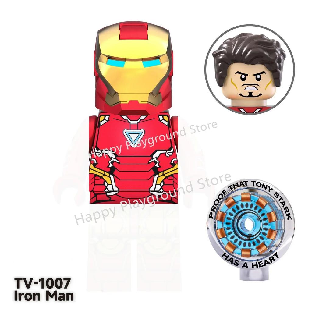 New Anime Super Cartoon TV Movies Heroes Bricks Toy Building Blocks for Kids Collect Toys Model Birthday Gifts