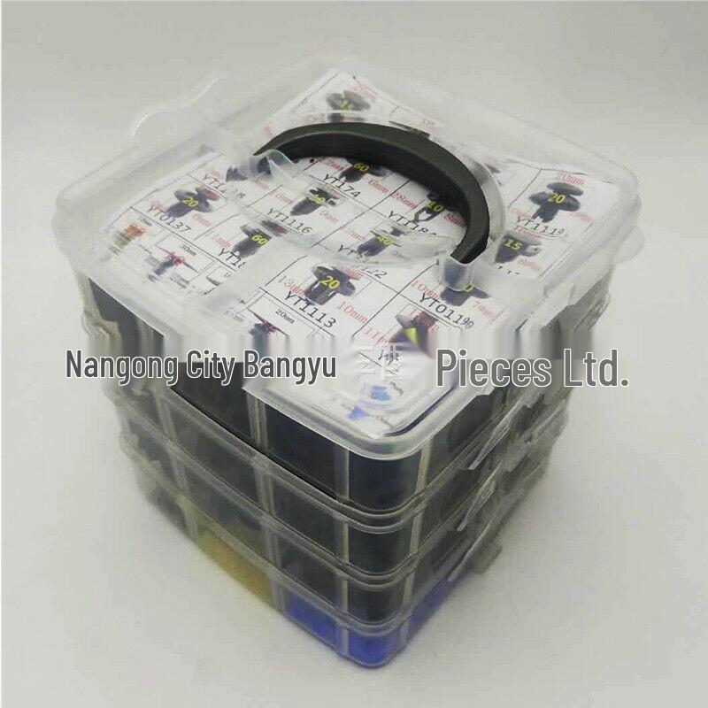 650PCS Car Body & Interior Fastener Set