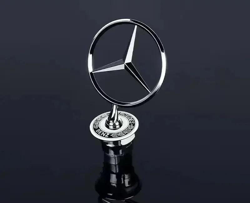 Zinc Alloy Car Front Hood Emblem Badge Accessories For Mercedes Benz AMG W213 W223 W240 W212 W222 W221 W211 W220 W210 W207 W140 PP8