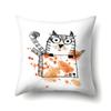 Dog Cross-border Fashion Fresh Animal Knitted Pattern Printed Pillow Cover Sofa
