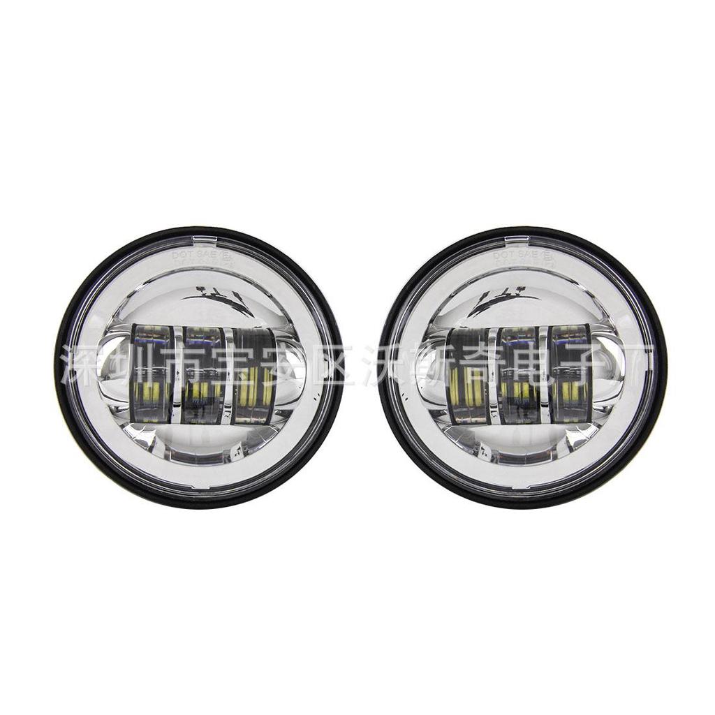 4.5-Inch 30W LED Fog Light for Harley Glide Heritage Motorcycle