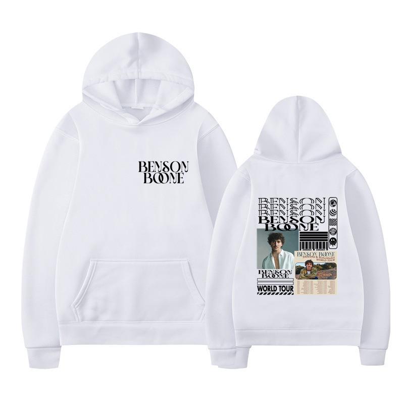Hooded Sweater Harajuku Funny Benson Boone Sweater, Long Sleeve Men'S And Women'S Pullover