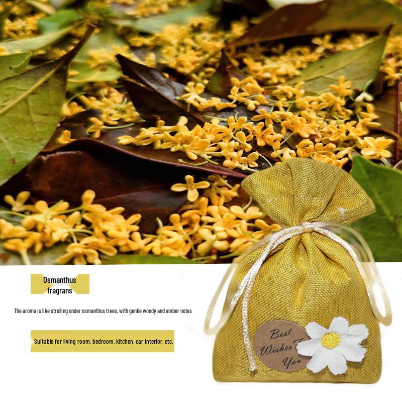 Scented Sachet: Home & Car Freshener with Small Flower Design