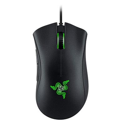Razer DeathAdder Essential - Sensor Óptico de 6.400 DPI - 5 Botões Hiper-Responsivos - Mouse para Jogos e Esports - Fator de Forma Ergonômico - Preto
