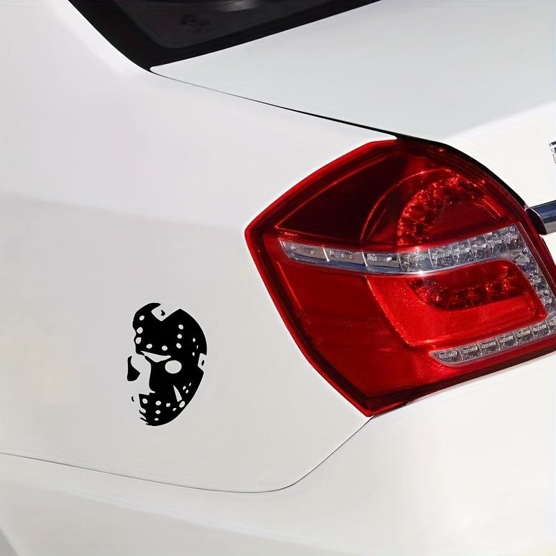 Scare 'Em All: Horror Face Vinyl Car Decals Auto Window Rear Windshield Bumper Car Body Styling Funny Decor Car Accessories