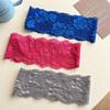 Lace Hair Band for Women, Wide Flower Headband, Elastic Hairwrap for Daily Grooming, Makeup Prep, Casual Wear, and Daily Styling
