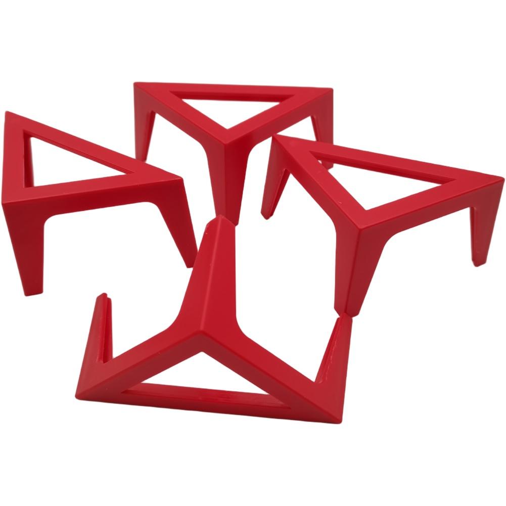 4Pcs Stable Canvas Stands Portable Risers For Pouring Paintings  Board Support Small Desk Easels Canvas Painting Display Stand