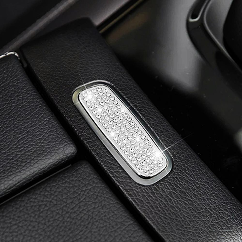 For Mercedes Benz CLA Class CLA180 CLA200 CLA220 2020 2024 AMG Center Armrest Storage Box Switch Button Crystal Trim Refit