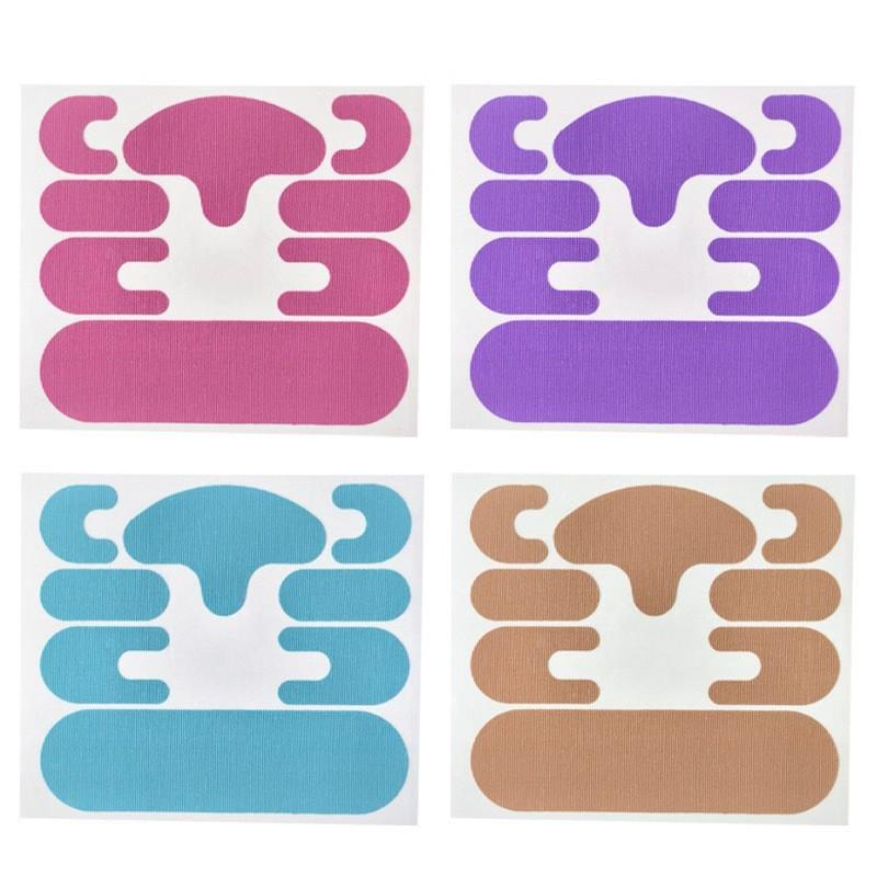 10 Sheet Reusable Face Patches Anti Rimpel Pads Face Forehead Neck Hand Care Skin Lifting Tool Sticker Anti-Wrinkle Skin Care