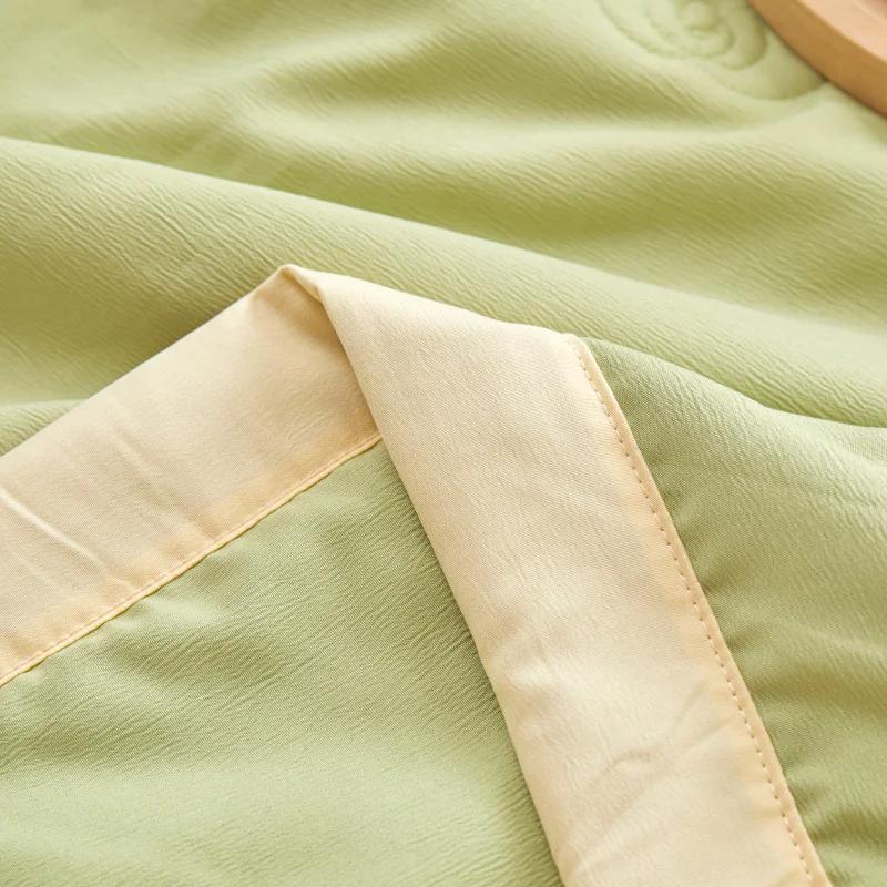 Summer Cooling Blanket Breathable Cool Down Air Condition Quilt Lightweight Summer Comforter with Double Side Cooling Fabric