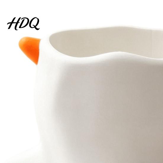 3D Printed Pen Holder Upside Down Duck Holder Desk Organizer Funny Creative