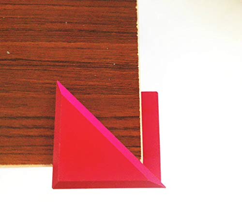 CarAngels Zentriermaß, Zentrierwinkel, 45°-Winkel, Rechter Winkel & 45-Grad-Winkel, Zentrumsfinder, Zimmermanns-Markierungswerkzeug