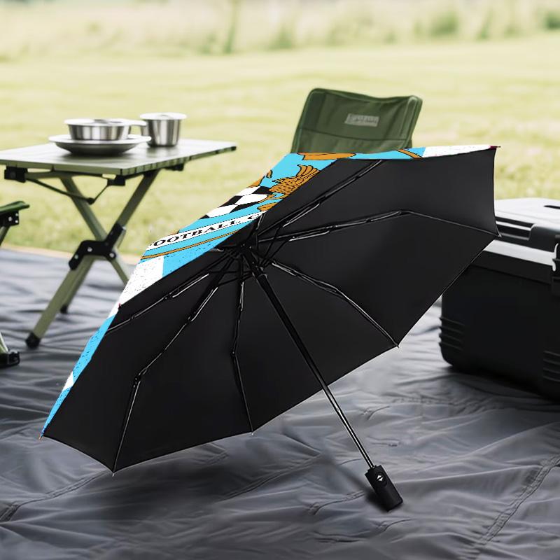 1PC Coventry City F.C Printed Umbrella Folding umbrella, automatic umbrella 8-Frame for Travel, camping Fan gifts Christmas Gifts