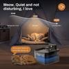2.2L Smart Pet Water Fountain, 100-240V Automatic Square Cat Drinking Fountain
