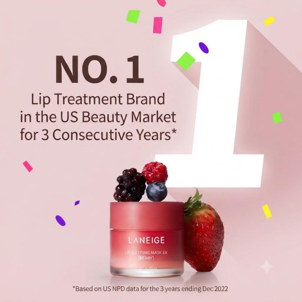 LANEIGE Lip Sleeping Mask EX Berry 20g