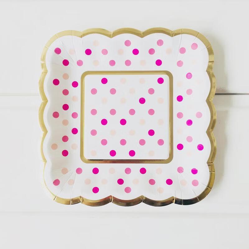 OIMG Disposable Dessert Plates