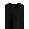 H M Loose FiT PrinTed T sHirT Black