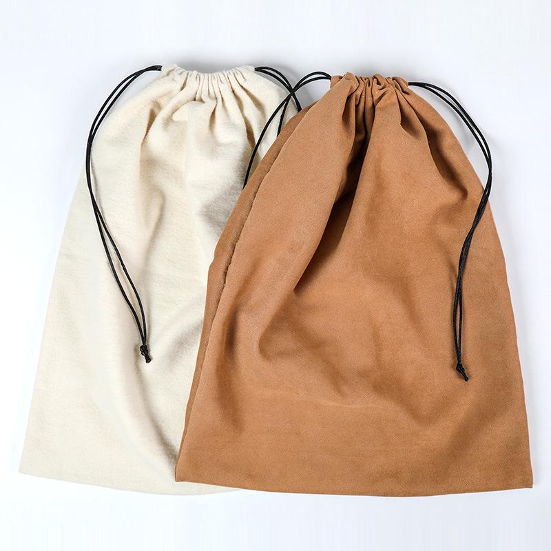 Luxury Velvet Logo-Printed Dust Bag for Bags, Shoes & Clothes with Drawstring Closure