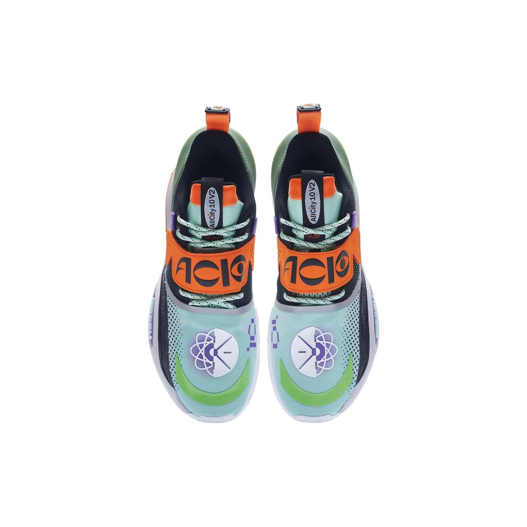 Li Ning All City 10 V2 'Kinetic Energy' Têxtil Versátil, TPU Cano Baixo ABAS059-14
