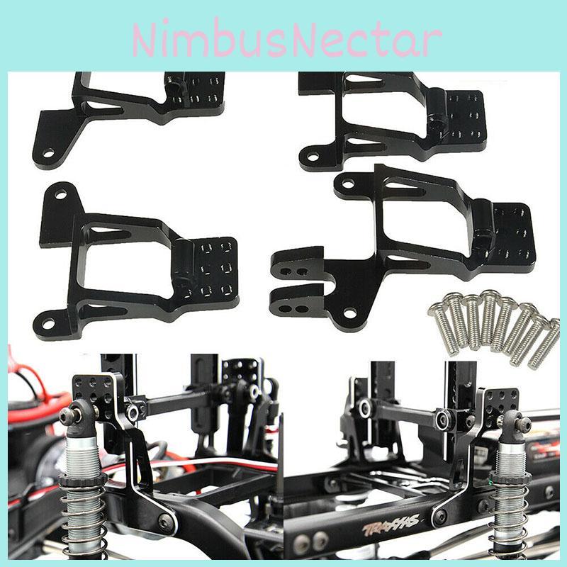 Premium Aluminum Front And Rear Shock Tower Hoops For Traxxas Trx-4 1/10 Rc Crawler Toy