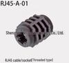 Waterproof RJ45 Connector Plug CAT5e/CAT6a Gigabit IP67/IP68 Front/Rear Panel Mount