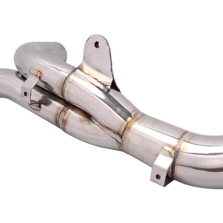 Stainless Steel Exhaust Mid-Section Connector for 09-14 YZF-R1 Motorcycle