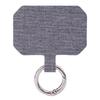 Sturdy Cloth Mobile Phone Lanyard Straps Tether Tabs Gasket Anti-lost Safety Lanyard Cards with Metal Ring for IPhone Samsung