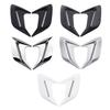 Car Shark Gill Side Vent Decals ABS Chrome Fender Trim Self-Adhesive Stick-On Exterior Hood Ornament Sporty Car Vent Sticker Fit for Most Cars