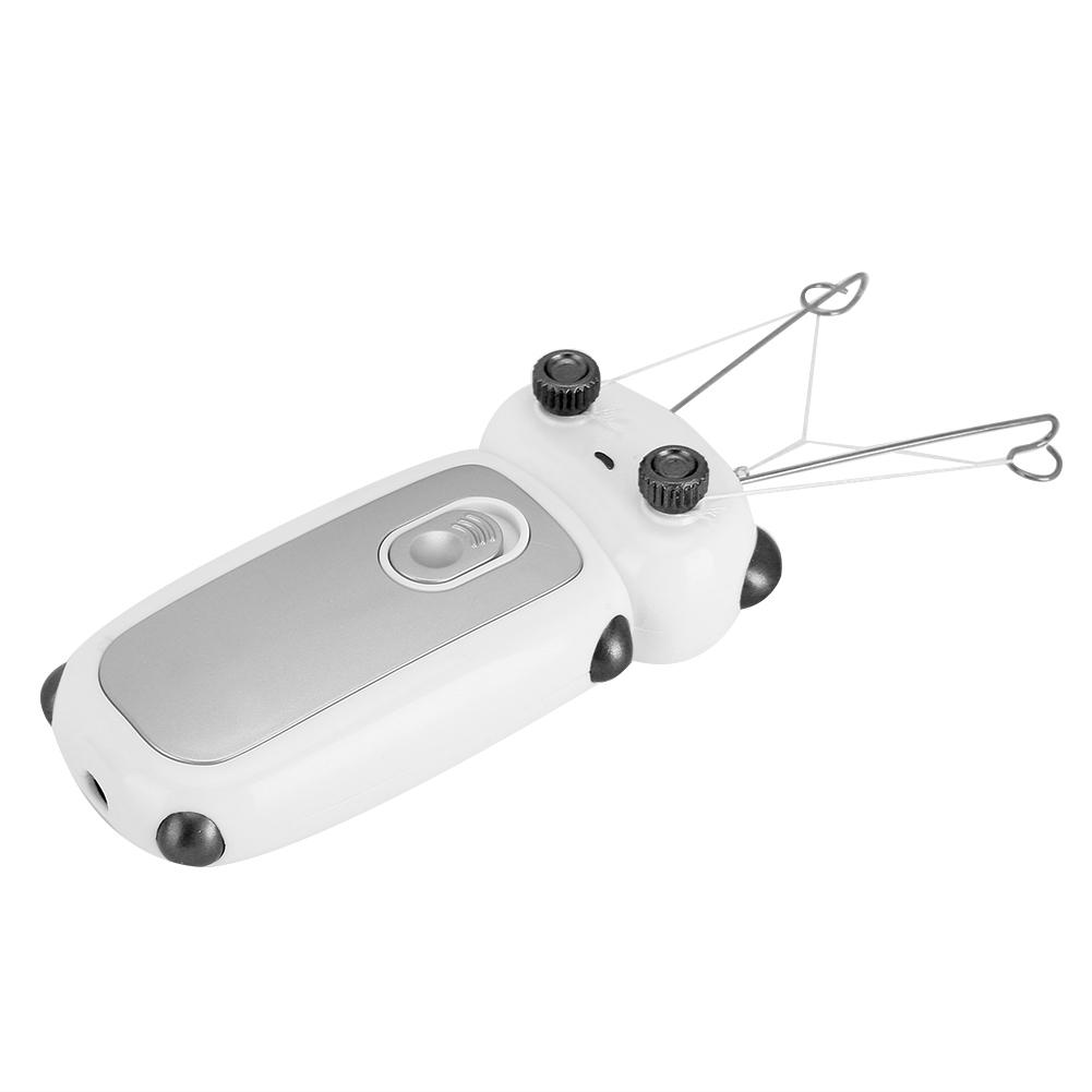 

Электрическая машина для удаления волос на лице, бытовая эпилятор для тела и лица с хлопковой нитью, бритва, розовое золото