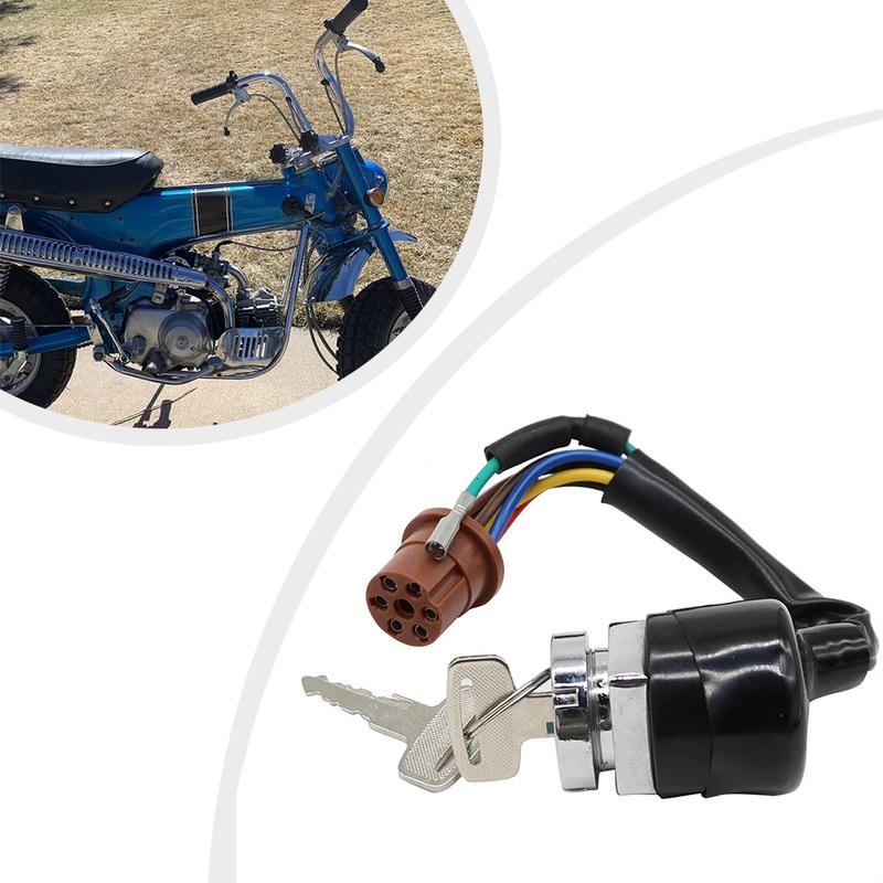 

Aftermarket Ignition Switch 35100098951 for Honda CT70 Trail 70 CT70H ForK1 Models 1972 1976 Direct Replacement