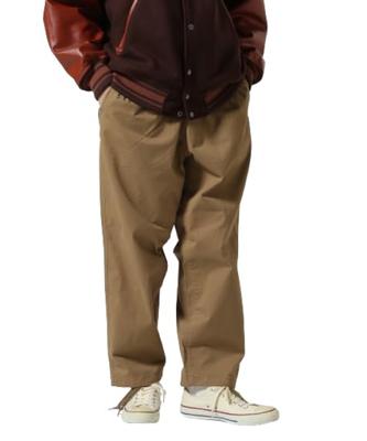 UTILITY EASY PANTS Men's L 180 Khaki 783-3910006