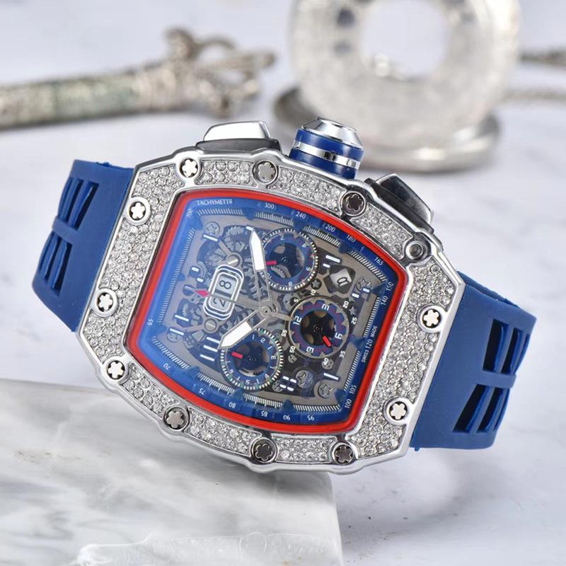 Barrel-Shaped Quartz Watch with Multifunctional Design and PU Strap