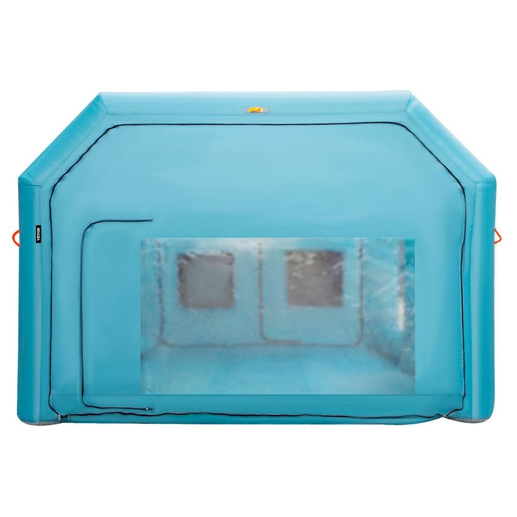 Inflatable Spray Booth Car Paint Tent 7 X 4 X 2.5 M Filter System 2 Blowers
