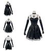 Stylish Misa Amane Death Note Anime Cosplay Black Dress For Halloween And Parties