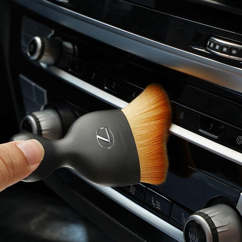 SKUYN1 Car Interior Cleaning Soft Brush Tool Dust Remover For Lexus GS IS LS500h ES260 ES300h RX350h NX260 UX260 LM LC RZ450e TX CT200h