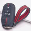 Silicone Key Cover for Honda Accord Civic CR V HR V Pilot Passport Odyssey Ridgeline Insight Clarity Fit Jazz with Keychain Smart Remote Key Protector