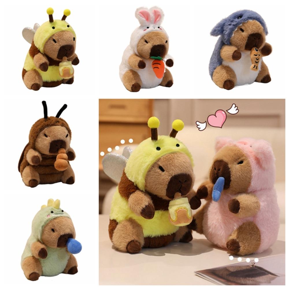 Cockroach Capybara Plush Doll Soft Capybara Stuffed Doll  Friends Holiday Present