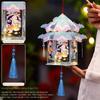 Blessing Words Mid-Autumn Festival Lantern PVC Material Handmade Lantern  Festival Celebration
