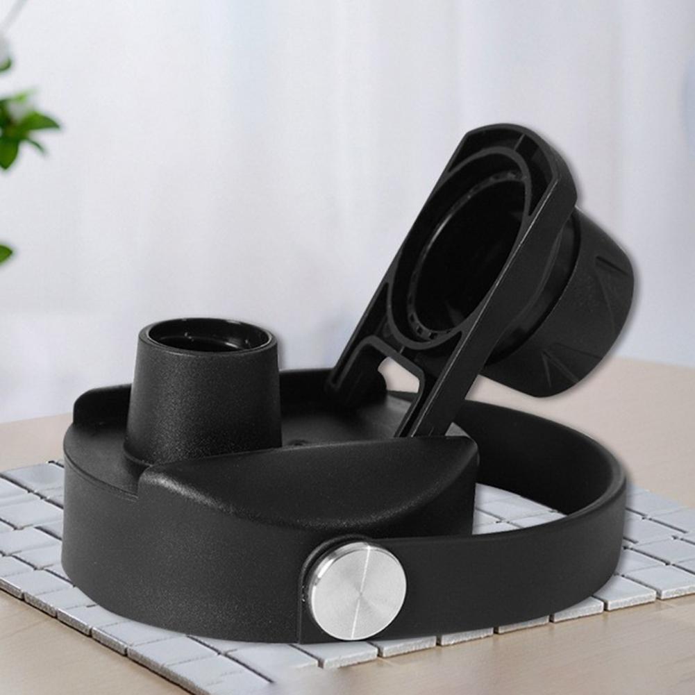 32oz Wide-Mouth Cup Lid for Hydro Flask Insulated Cup Lid Replacement Food-Grade Spout Lid with Flexiable Handle