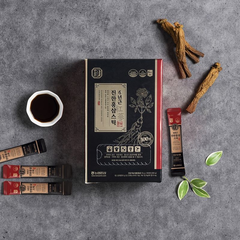 Hansamin Red Ginseng Stcik 10g X 100ct