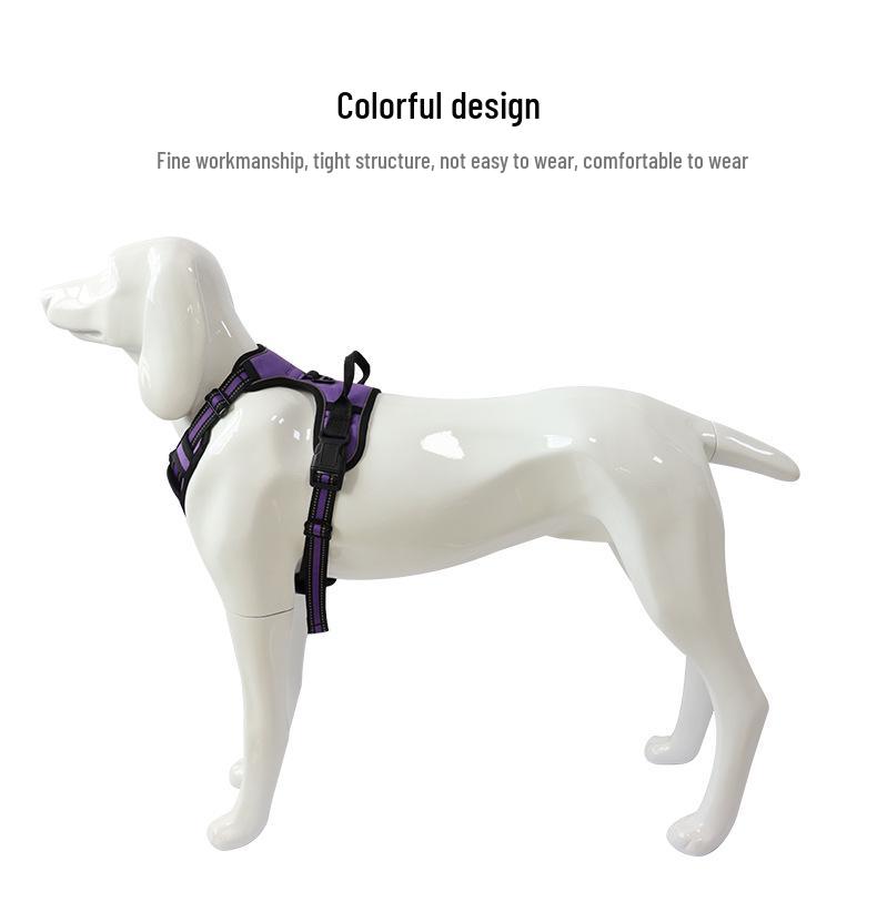 Reflective Explosion-Proof Dog Saddle Harness