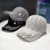 Summer Big Baseball Cap Children Hollow Breathable Visor Hat Rhinestone Cap