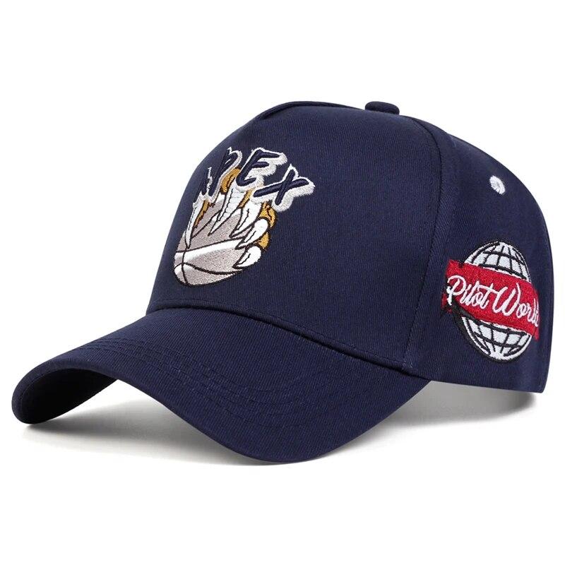 

Unisex Bear Claw Basketball APEX Embroidery Baseball Caps Spring and Autumn Outdoor Adjustable Casual Hats Sunscreen Hat тёмно-синий