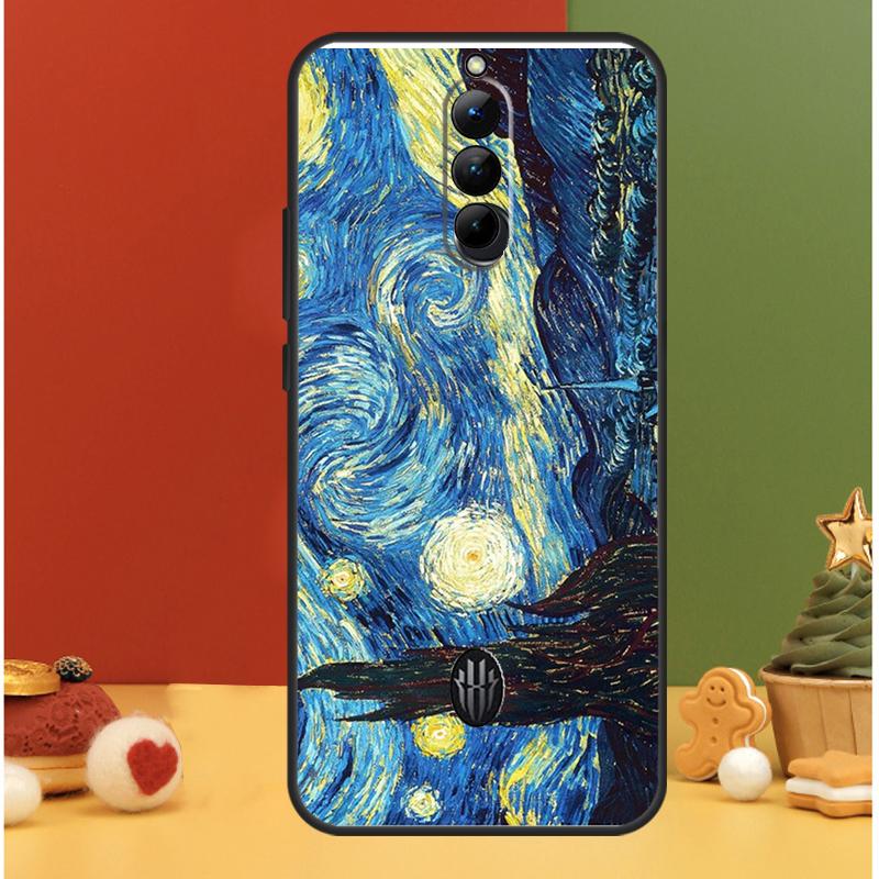 Van Gogh Art Oil Painting Case For ZTE Red Magic 9 8 8S Pro Plus Nubia Red Magic 6S 7S 6 7 Pro 6R 5S 5G Phone Cover