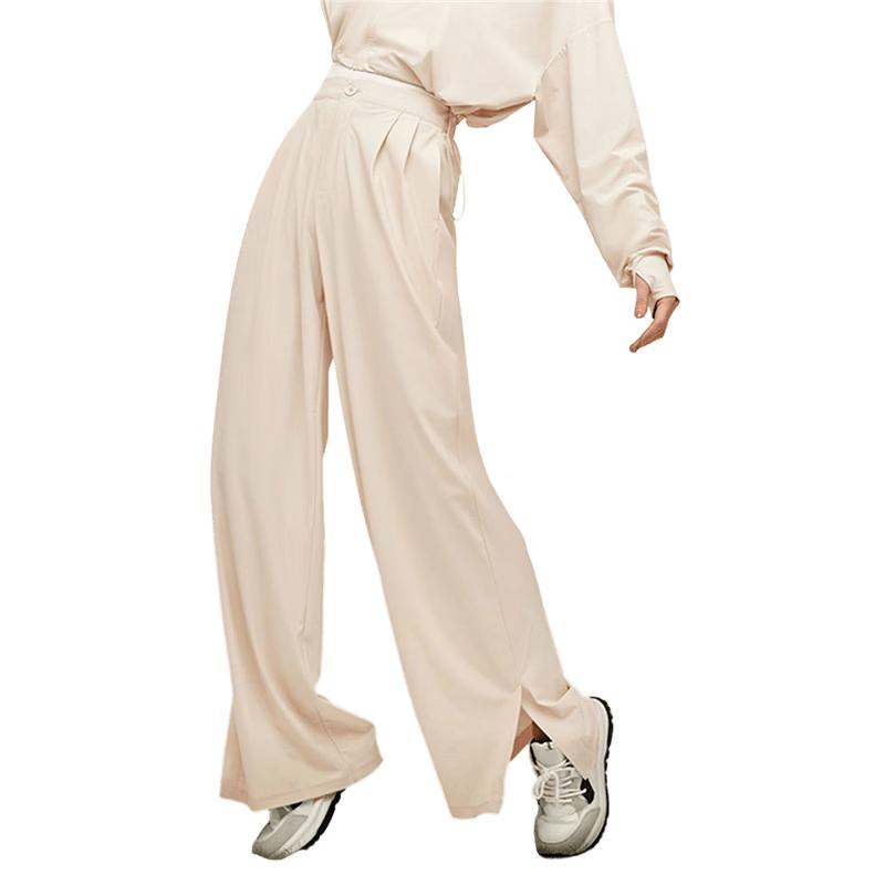 MOLY VIVI Women s Wide-Leg Ice Silk UV Protection Pants M