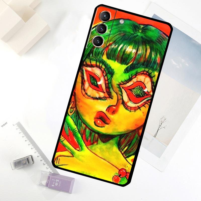 

Hippy Hippie Psychedelic Art Phone Case For Samsung Galaxy S25 S26 Ultra S20 S21 S22 S23 S24 Ultra S10 Plus S25 FE Cover Galaxy S21 FE