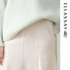 ELLASSAY Women's High-Waist A-Line Mid-Length Skirt